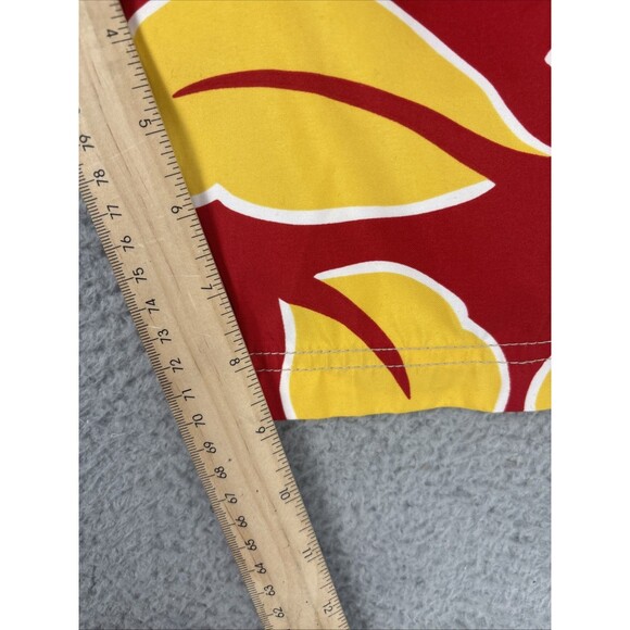 Abercrombie & Fitch Red Yellow Floral Swim Shorts Trunks Mens Size 30 - Picture 6 of 9